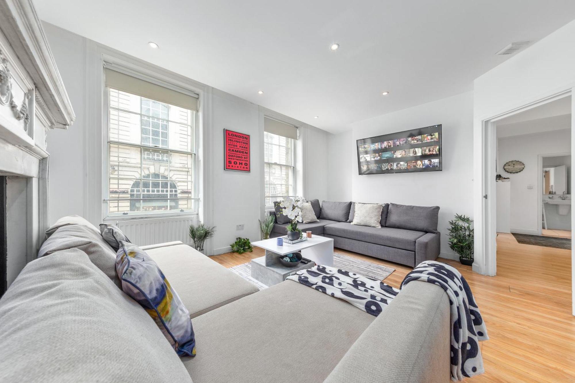 3-Bedroom Flat In London Sleeps 14 Hy1 エクステリア 写真