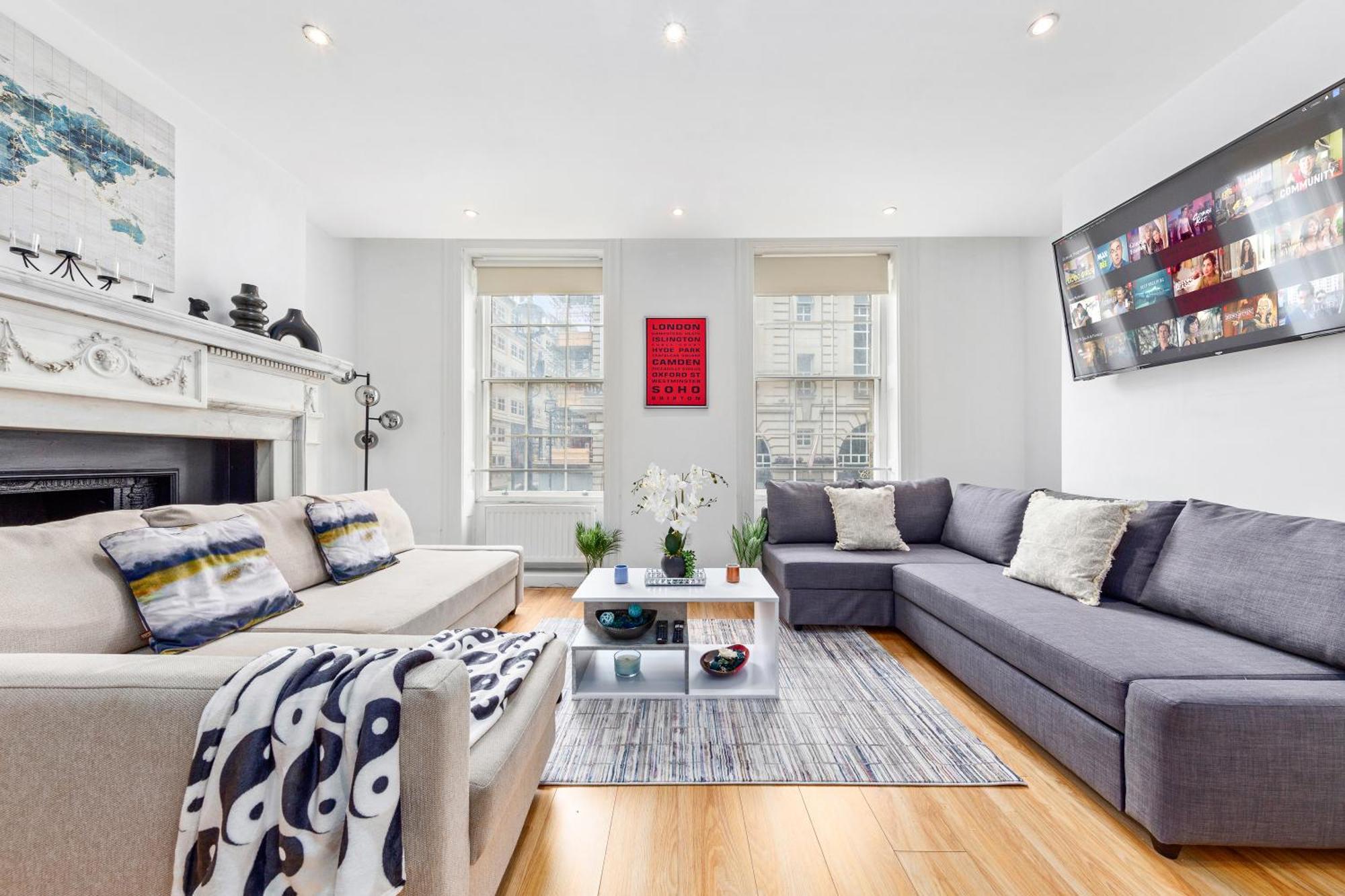 3-Bedroom Flat In London Sleeps 14 Hy1 エクステリア 写真